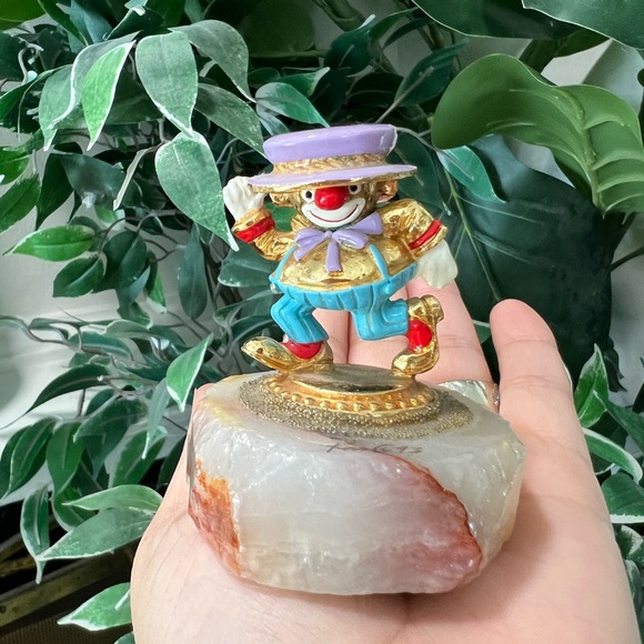 LAST PRICE🍒🤍 RON LEE clown figuring Quartz signed 1993 ✨ - Picture 1 of 14